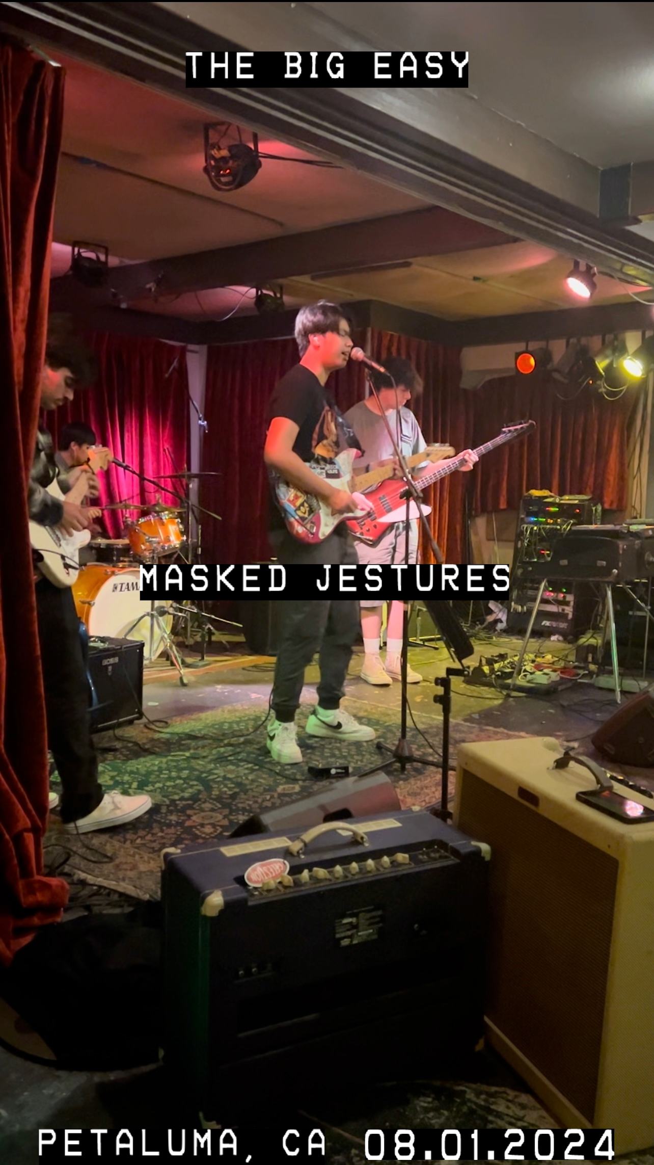 masked jestures